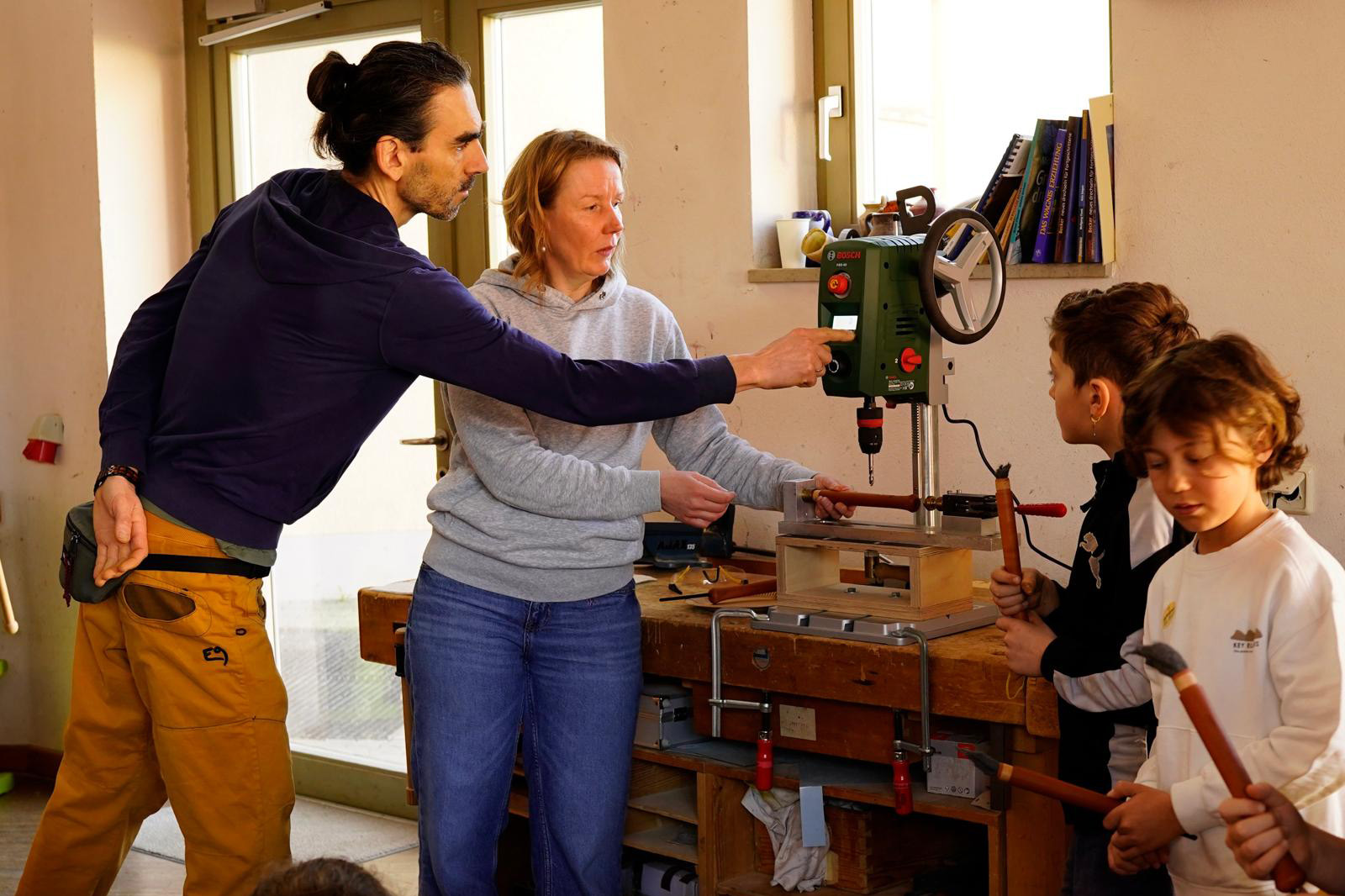 Workshop Blockfloetenbau mit Brasswerkstatt